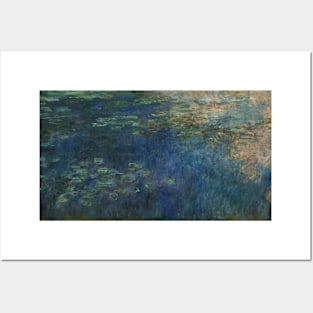 Reflections of Clouds on the Water-Lily Pond by Claude Monet Posters and Art